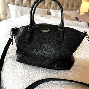 Kate Spade Black Satchel Crossbody Bag